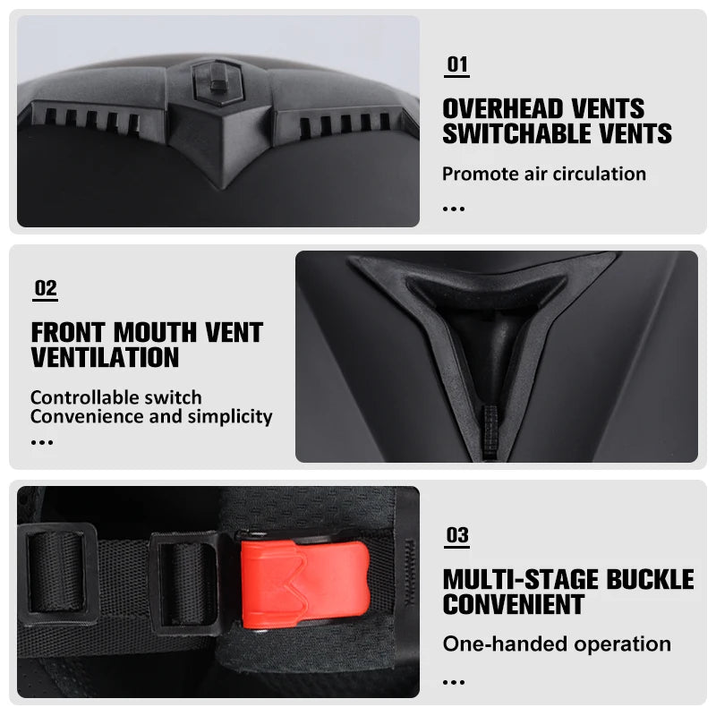 DOT Motorcycle Helmet