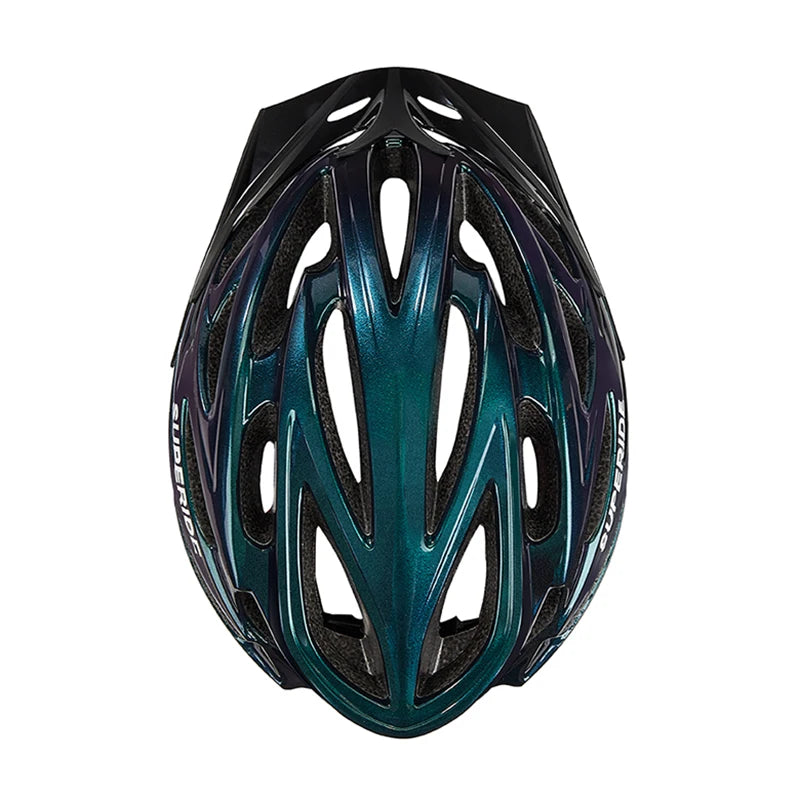 Unisex Cycling Helmet with Magnetic Googles & Sun Visor