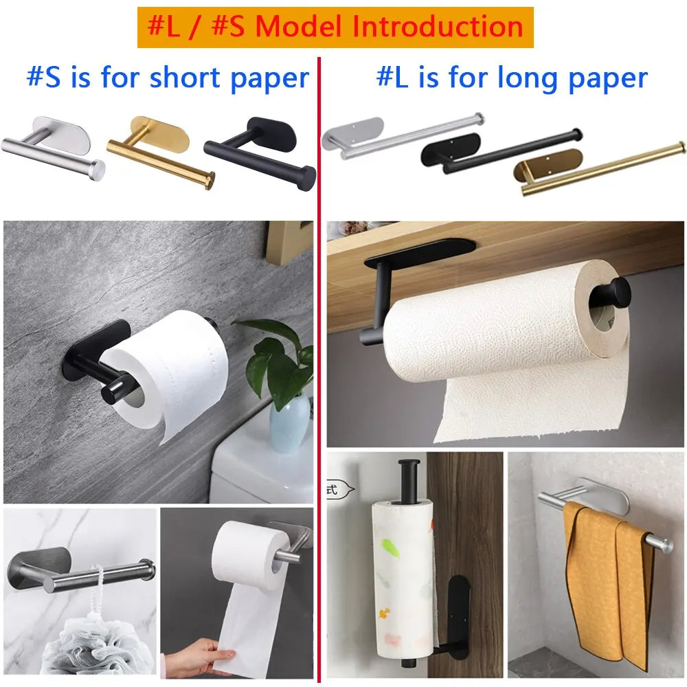 Adhesive Toilet Paper Holder