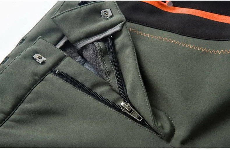 Unisex Waterproof Thermal Cargo Trousers