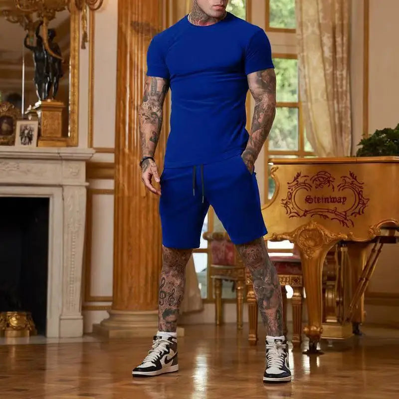 Fashionable Tee & Shorts Combo