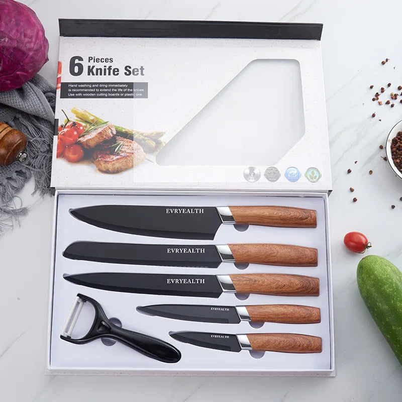 Wooden Knives Set