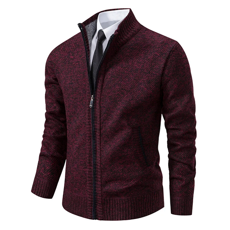 Smart Zip-up Cardigan