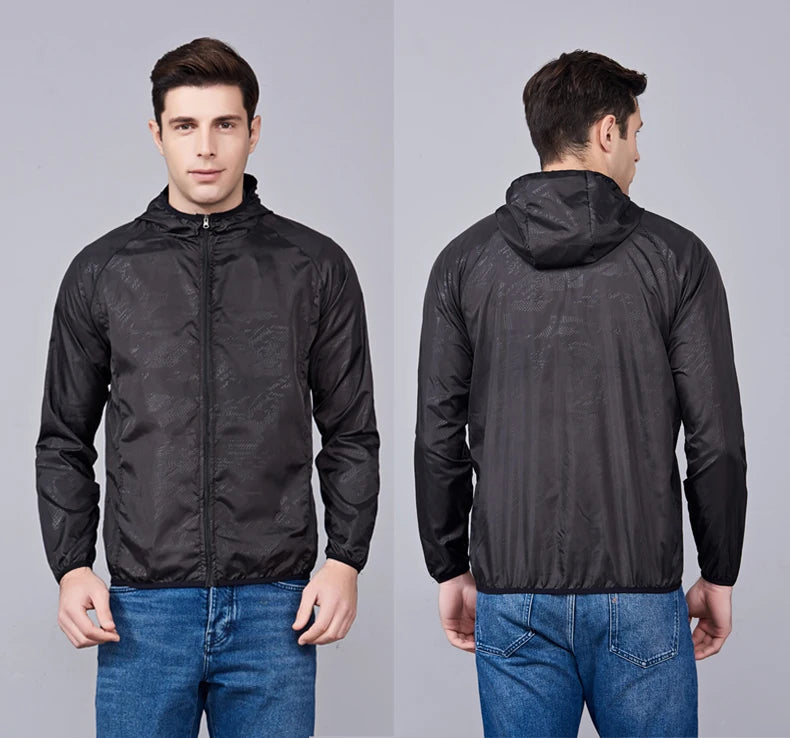 Unisex Waterproof Windbreaker jacket