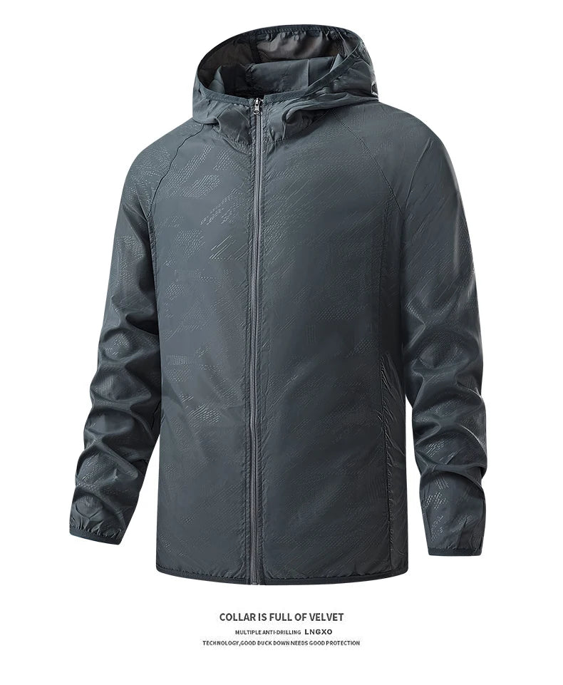 Unisex Waterproof Windbreaker jacket