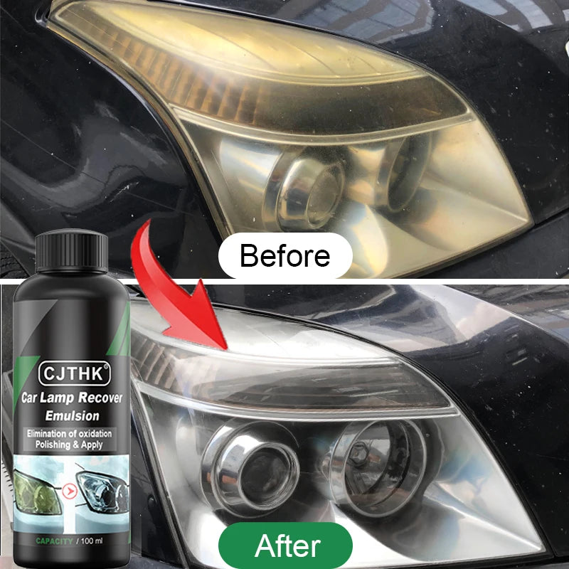 Car Headlight Restoration Polish