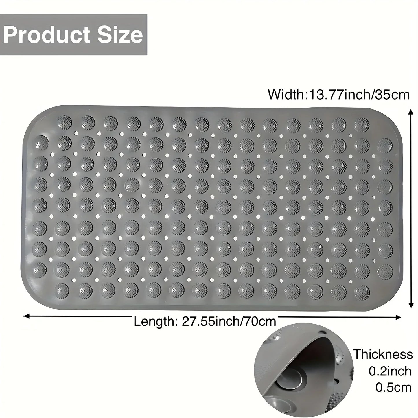 Sticky Bathroom Mat