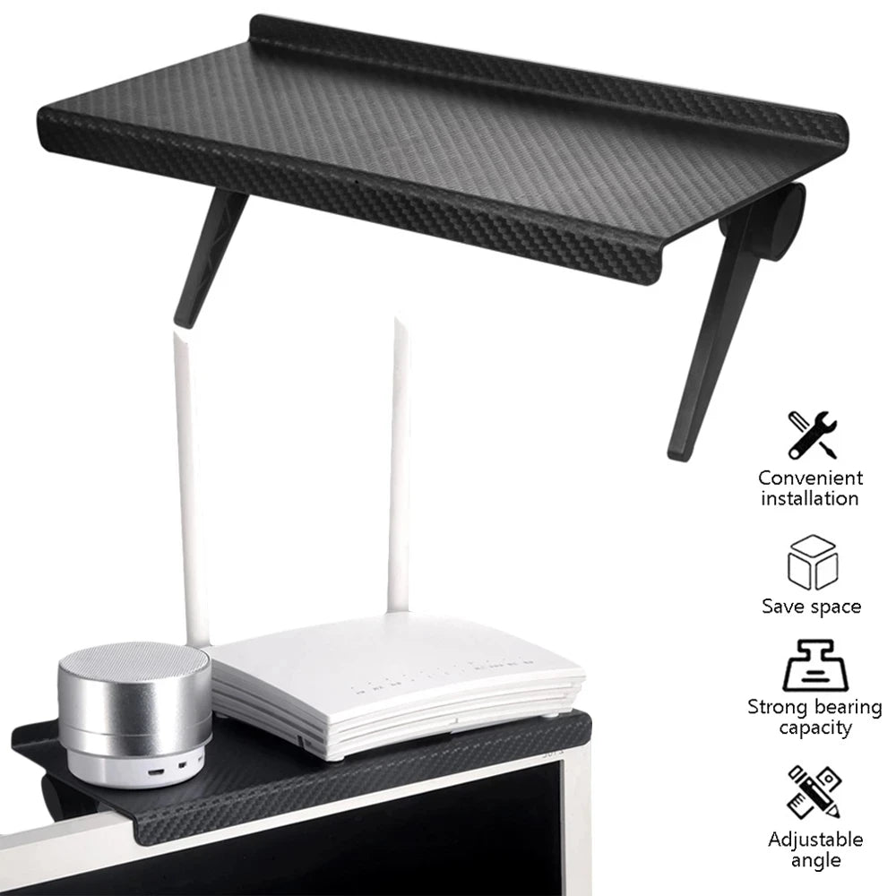 Adjustable TV Shelf Rack