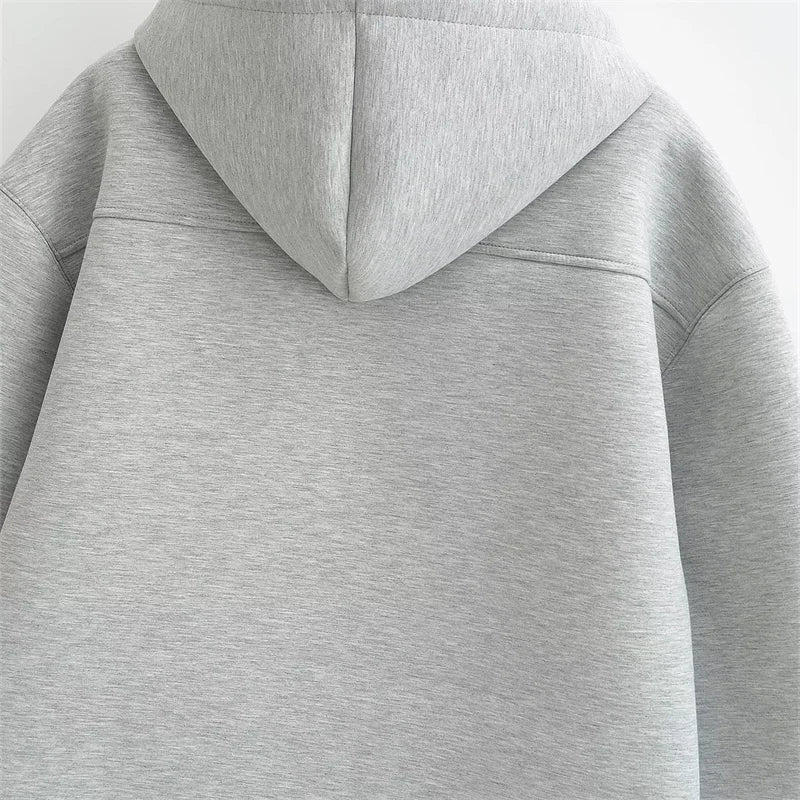 Oversized Zip up Hoodie