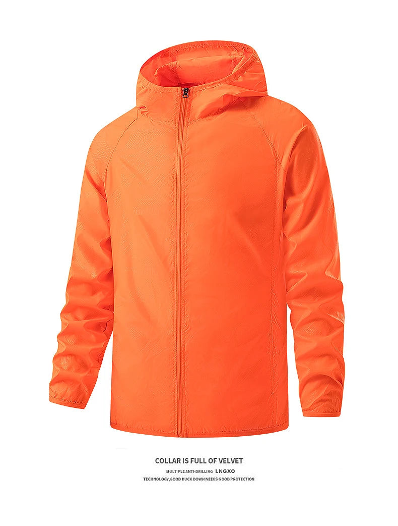 Unisex Waterproof Windbreaker jacket