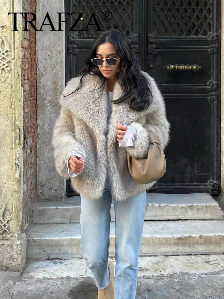 Cropped Fur Coat