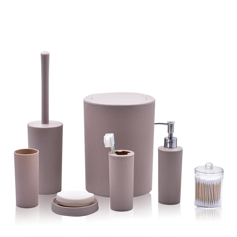 black Bathroom holders