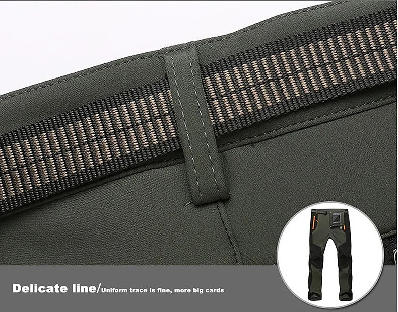 Unisex Waterproof Thermal Cargo Trousers
