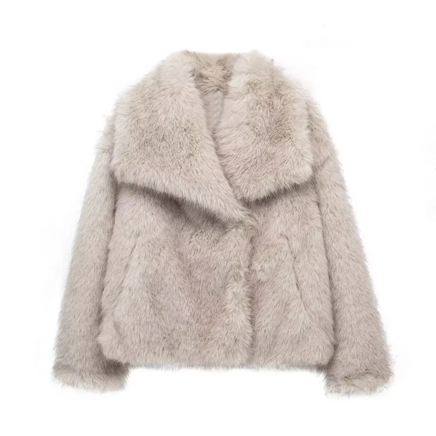 Cropped Fur Coat