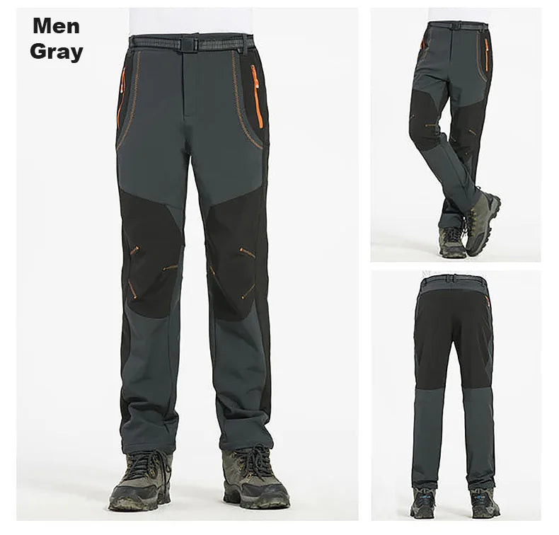 Unisex Waterproof Thermal Cargo Trousers