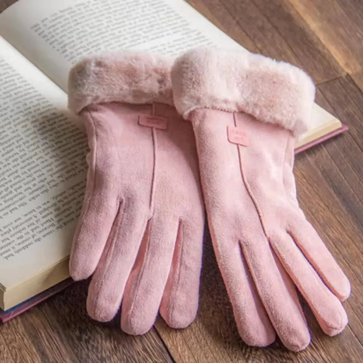 Cute Furry Warm Mitts