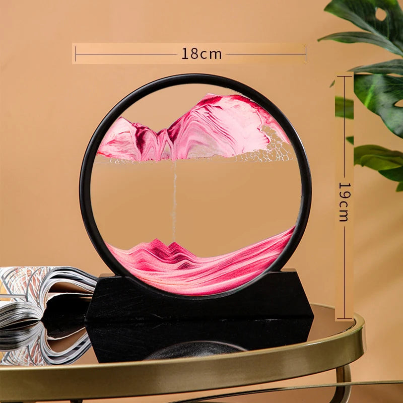 Quicksand Hour glass decor