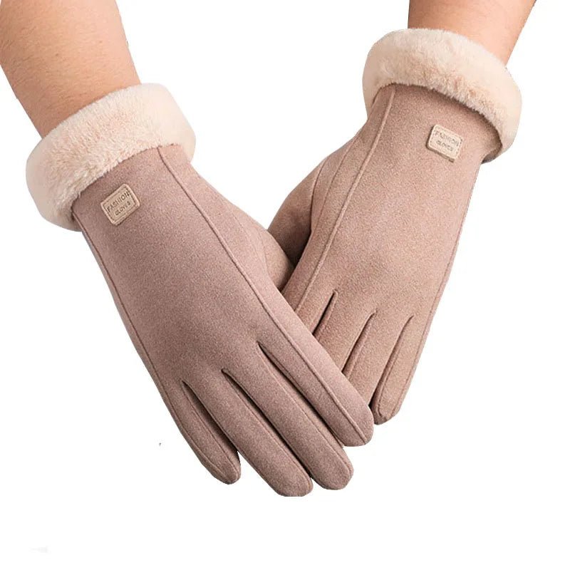 Cute Furry Warm Mitts