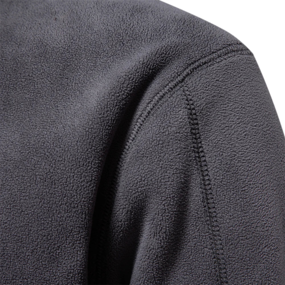 Thick Fleece Zipper Jumper