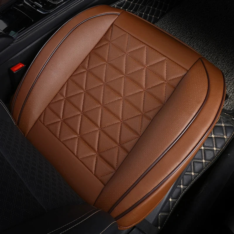 Plush Leather Seat Cover