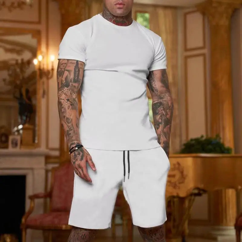 Fashionable Tee & Shorts Combo