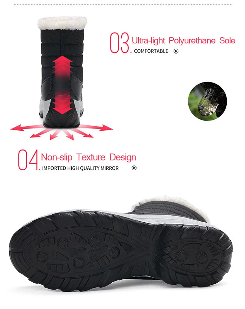 Women Platform Snow Boots