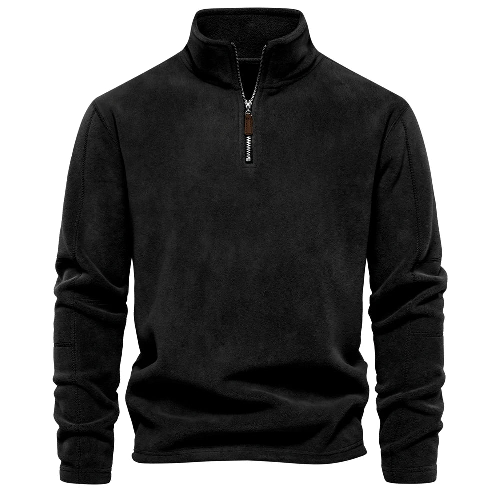Thick Fleece Zipper Jumper