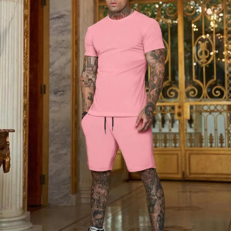 Fashionable Tee & Shorts Combo