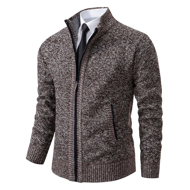 Smart Zip-up Cardigan