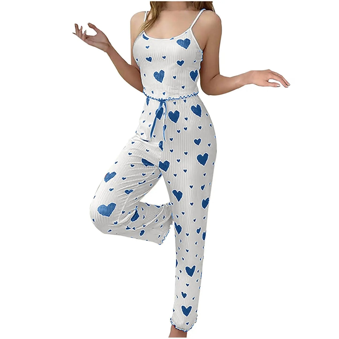 Heart Print Sleepwear