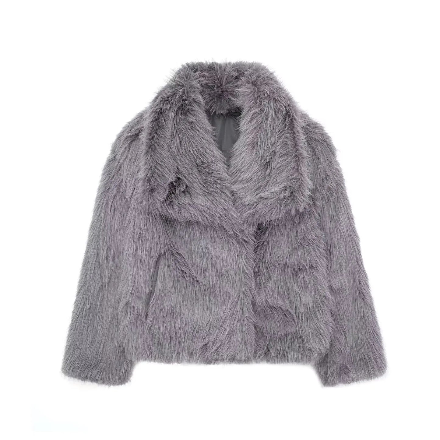 Cropped Fur Coat