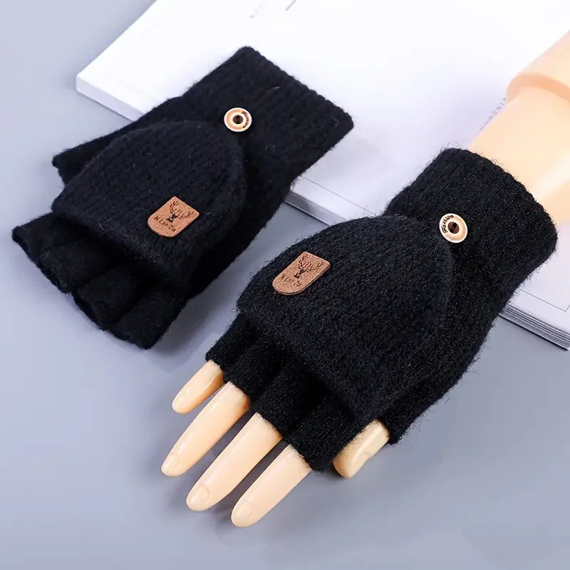Thick Knitted Gloves