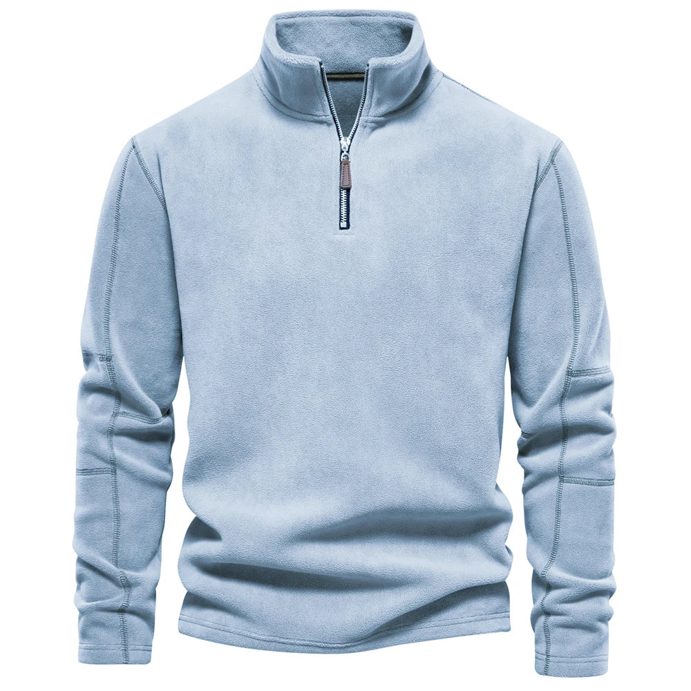 Thick Fleece Zipper Jumper