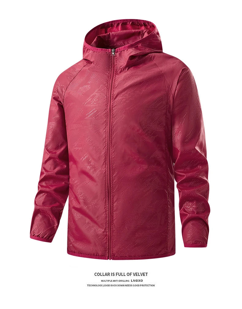 Unisex Waterproof Windbreaker jacket