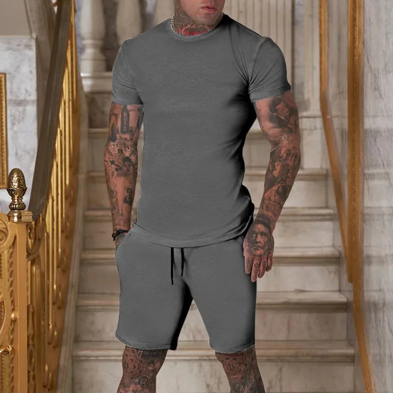 Fashionable Tee & Shorts Combo