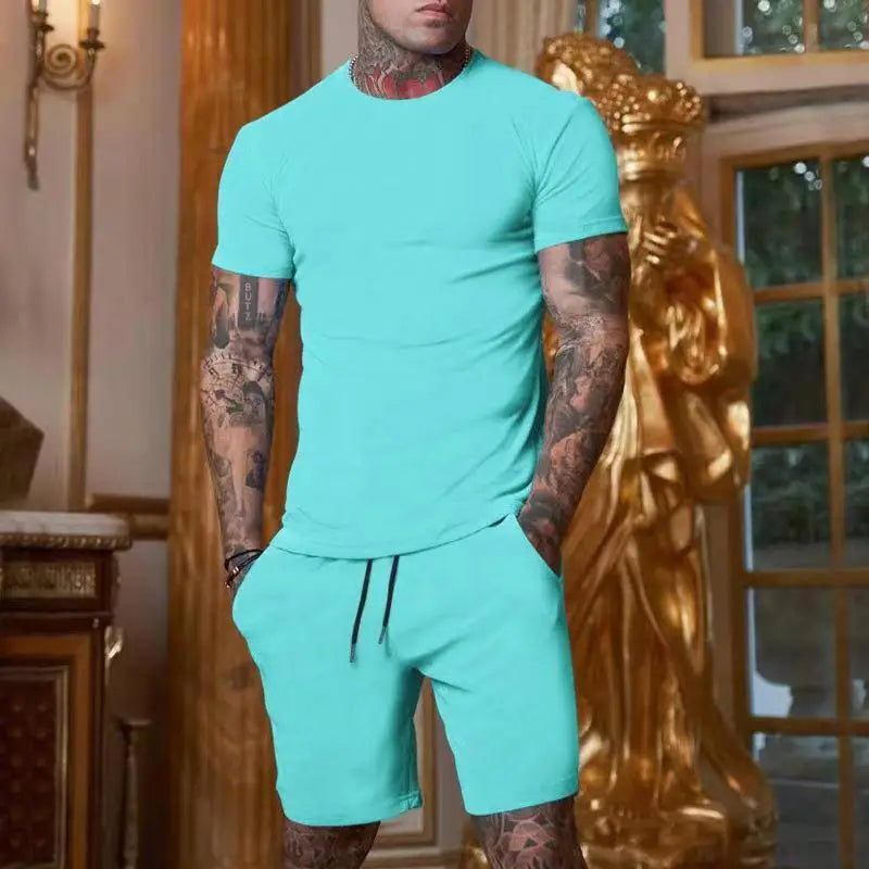 Fashionable Tee & Shorts Combo