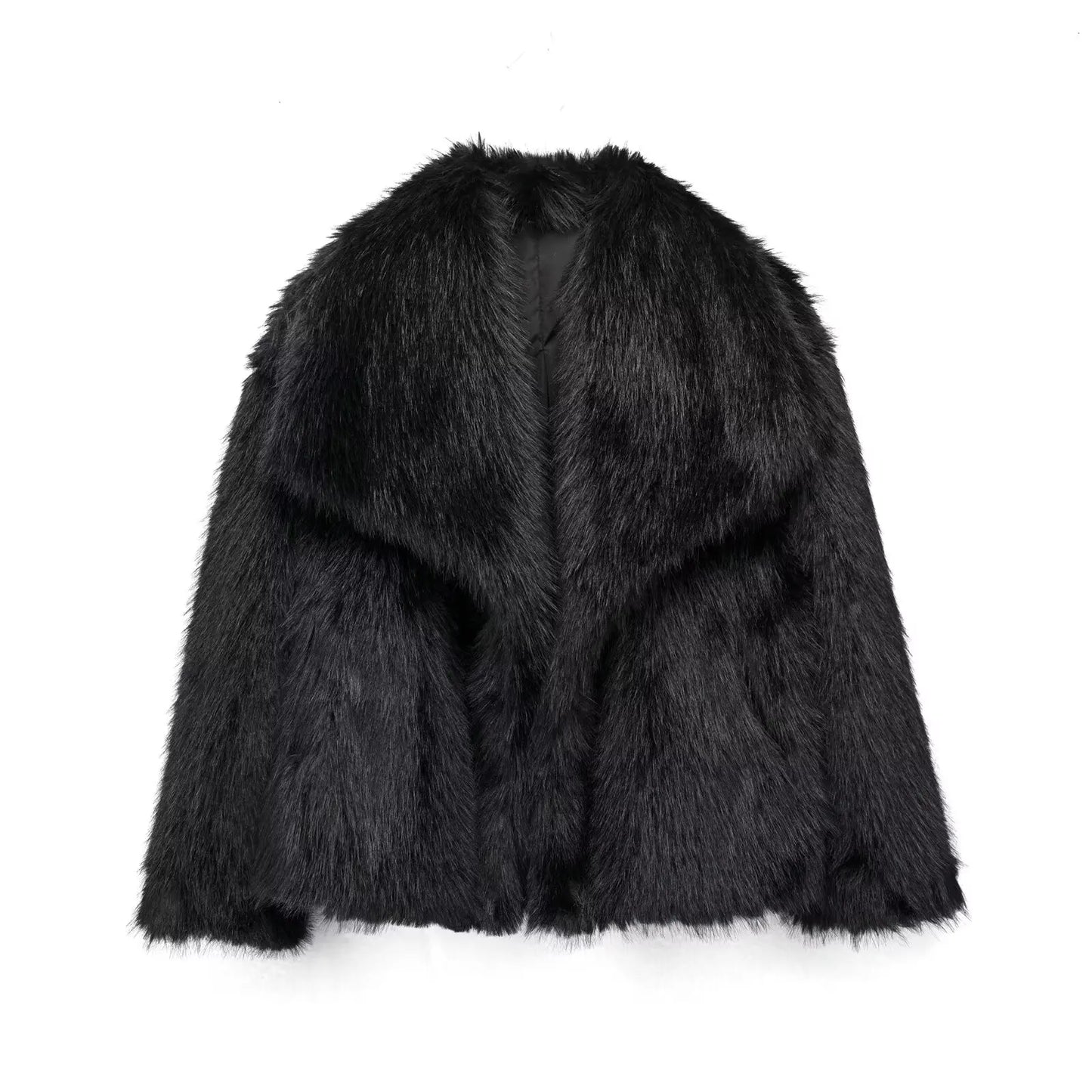 Cropped Fur Coat