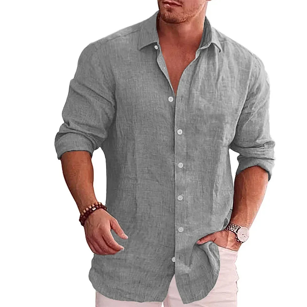Casual Linen T-Shirt