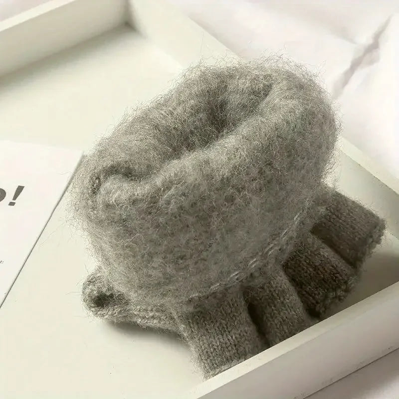 Thick Knitted Gloves