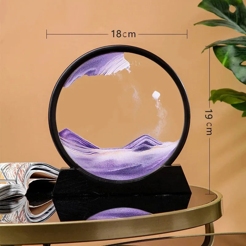 Quicksand Hour glass decor