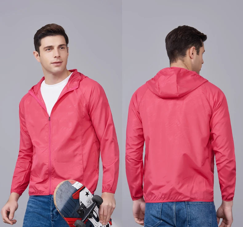 Unisex Waterproof Windbreaker jacket