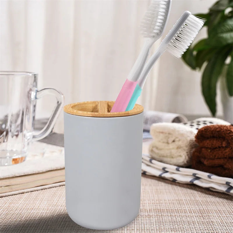 Bamboo Bathroom Holders