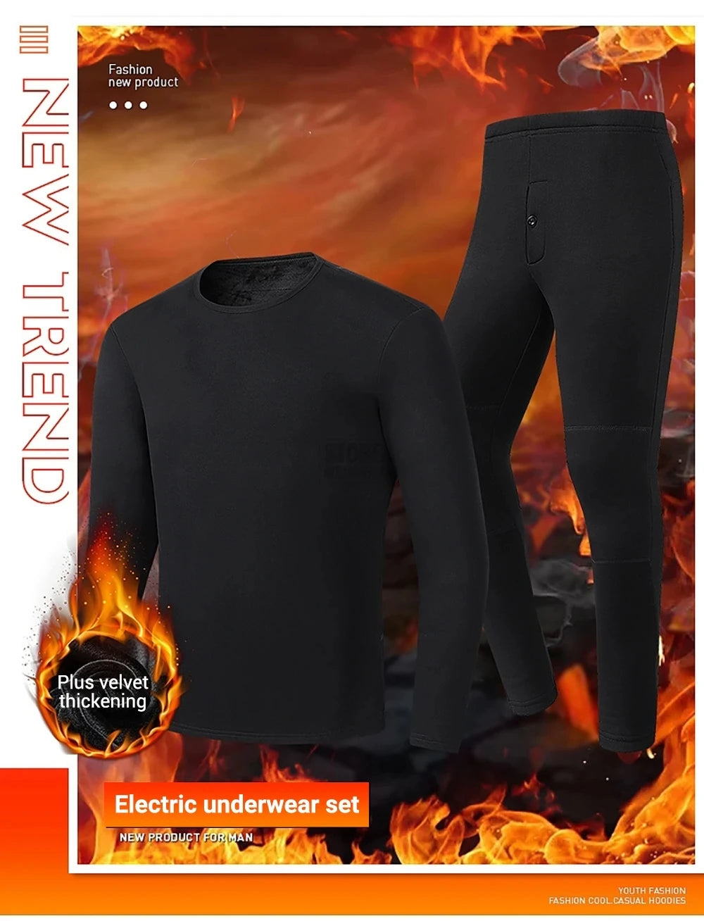 Unisex Electric thermals