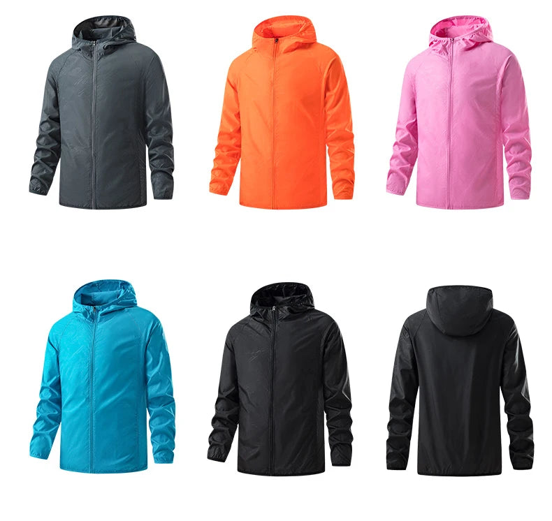 Unisex Waterproof Windbreaker jacket