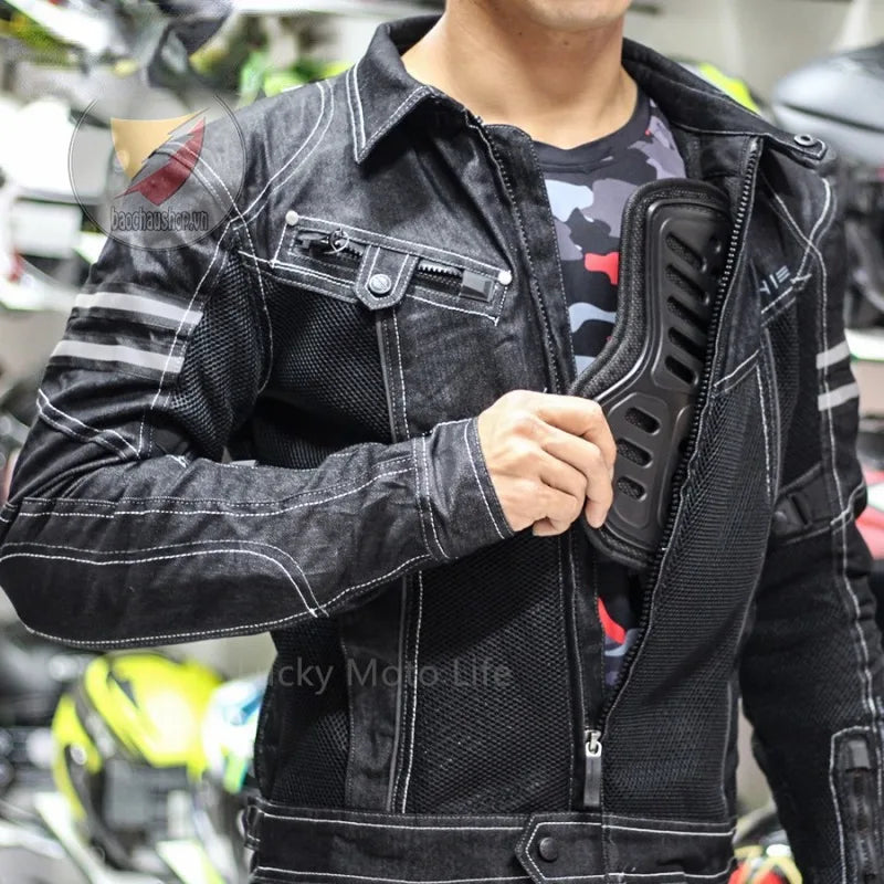 Motorcycle Padded Jacket