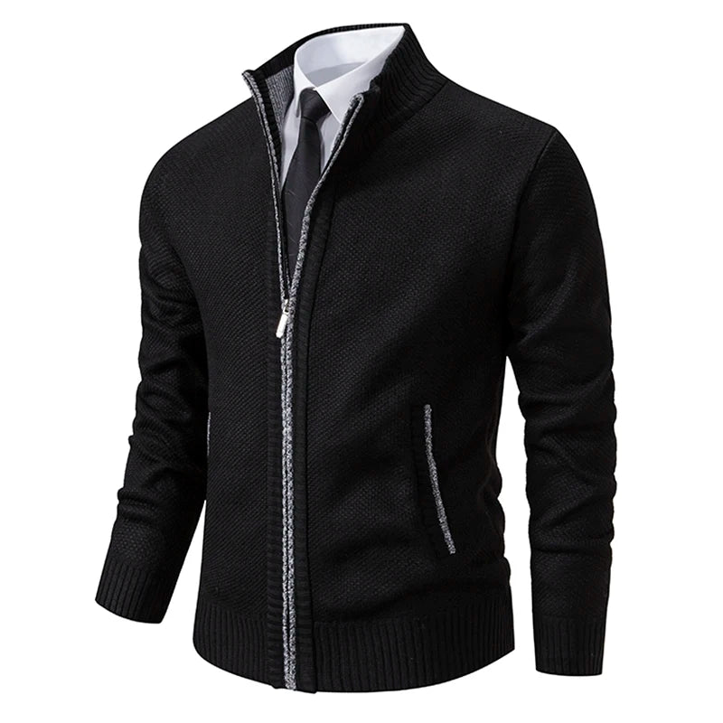 Smart Zip-up Cardigan