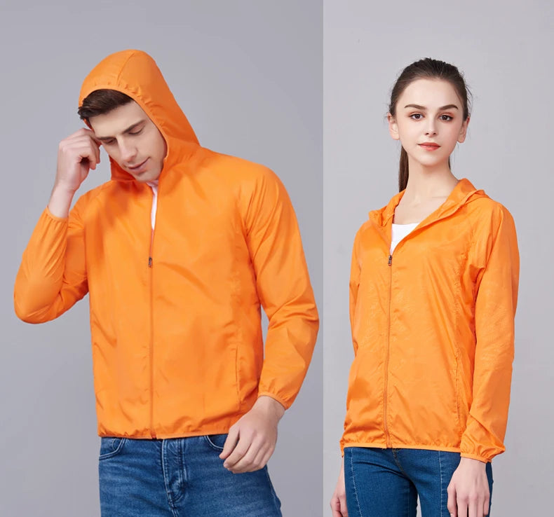 Unisex Waterproof Windbreaker jacket
