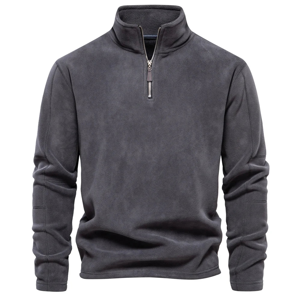 Thick Fleece Zipper Jumper
