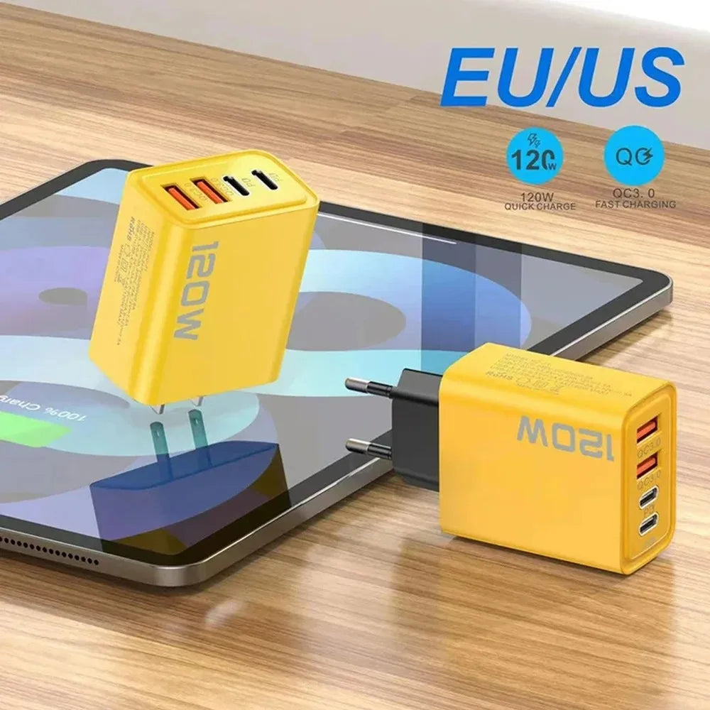 4 Ports Charger Plug