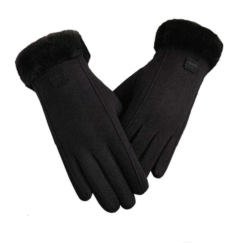 Cute Furry Warm Mitts